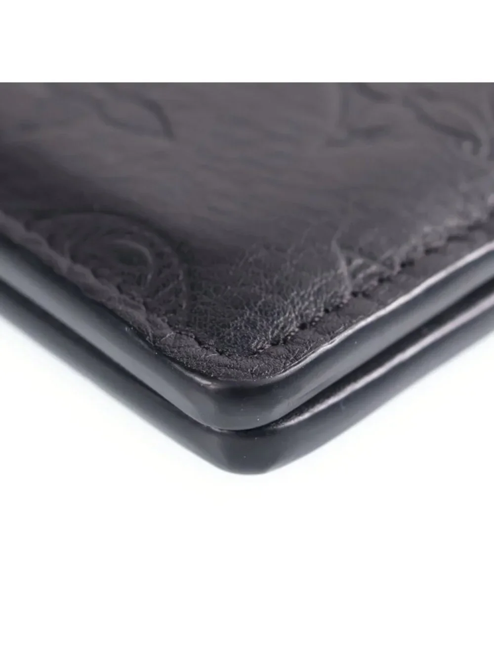 Louis Vuitton Monogram Shadow Pocket Organizer Black